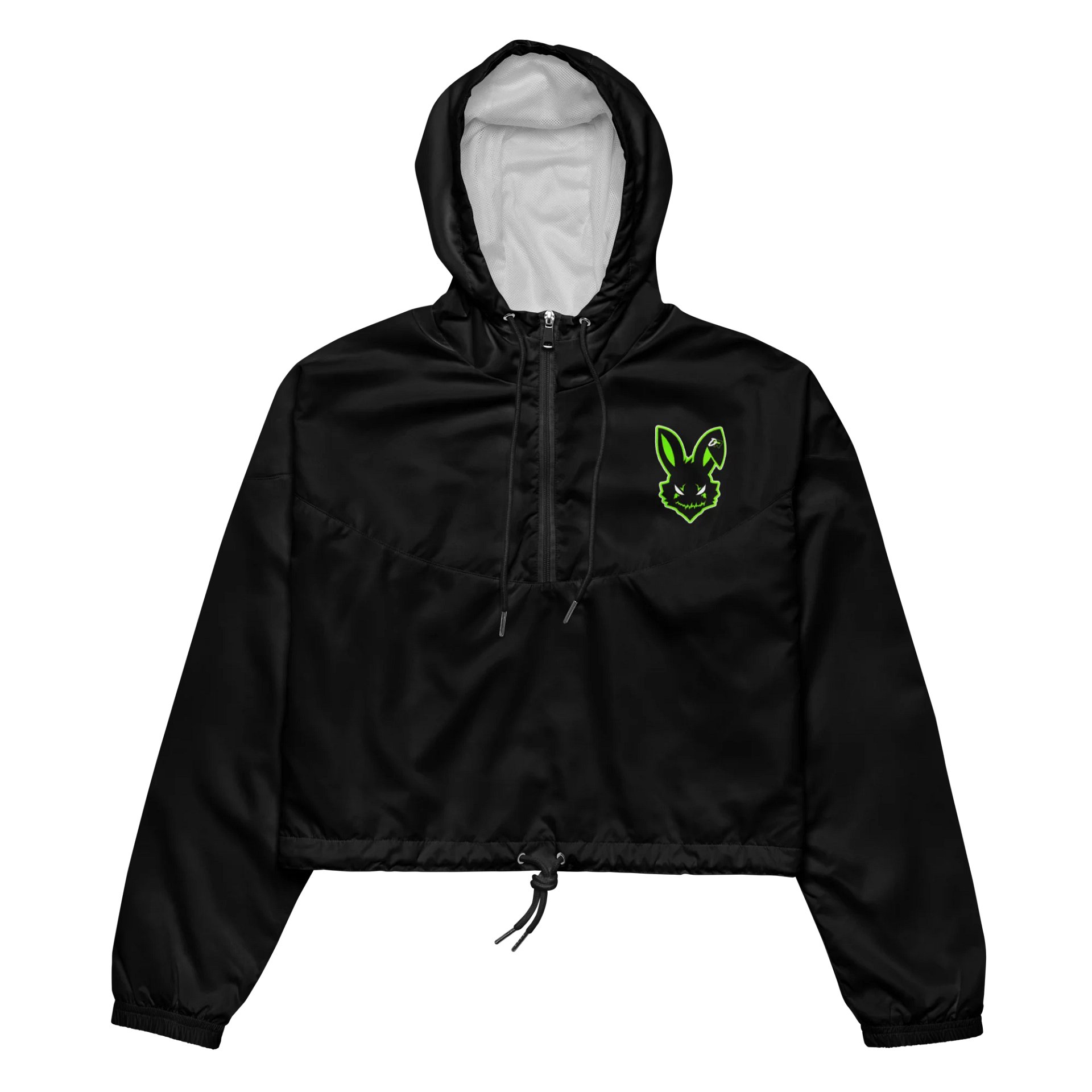 Dissfunctional Rabbit Women's Cropped Windbreaker product image (2)