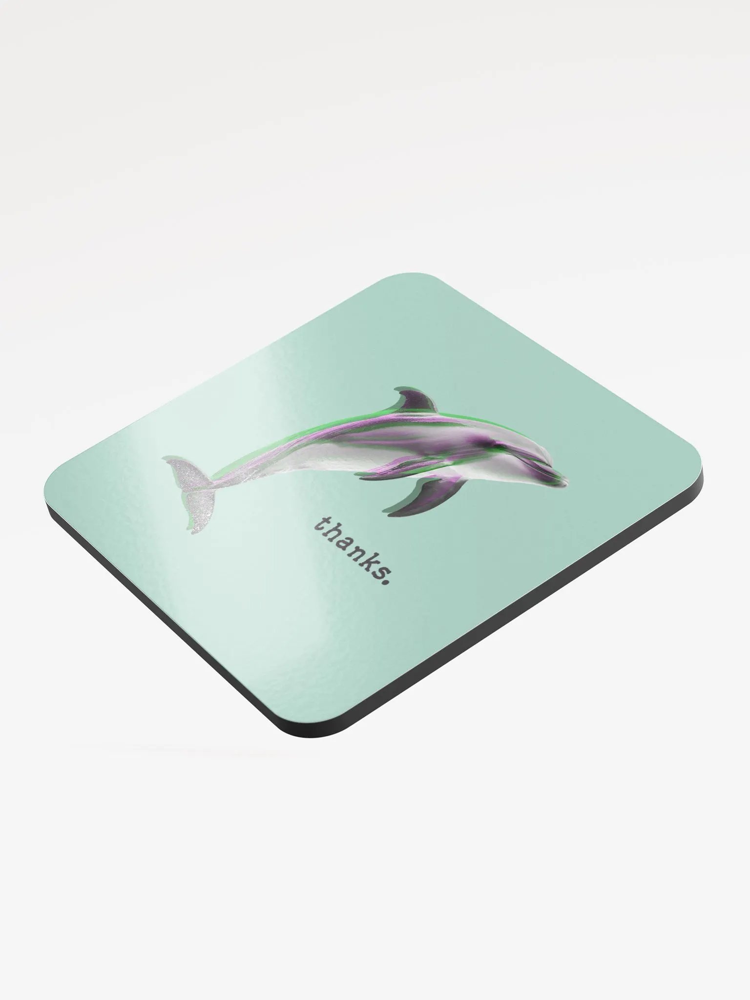 Dolphin Thanks Coaster product image (3)