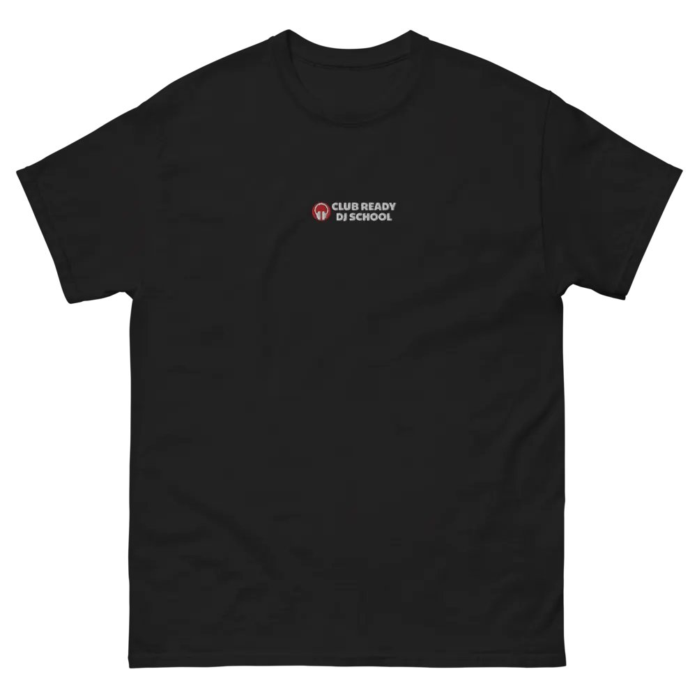 Front & Centre Club Ready DJ School Embroidered Print Gildan Heavyweight T-Shirt product image (13)