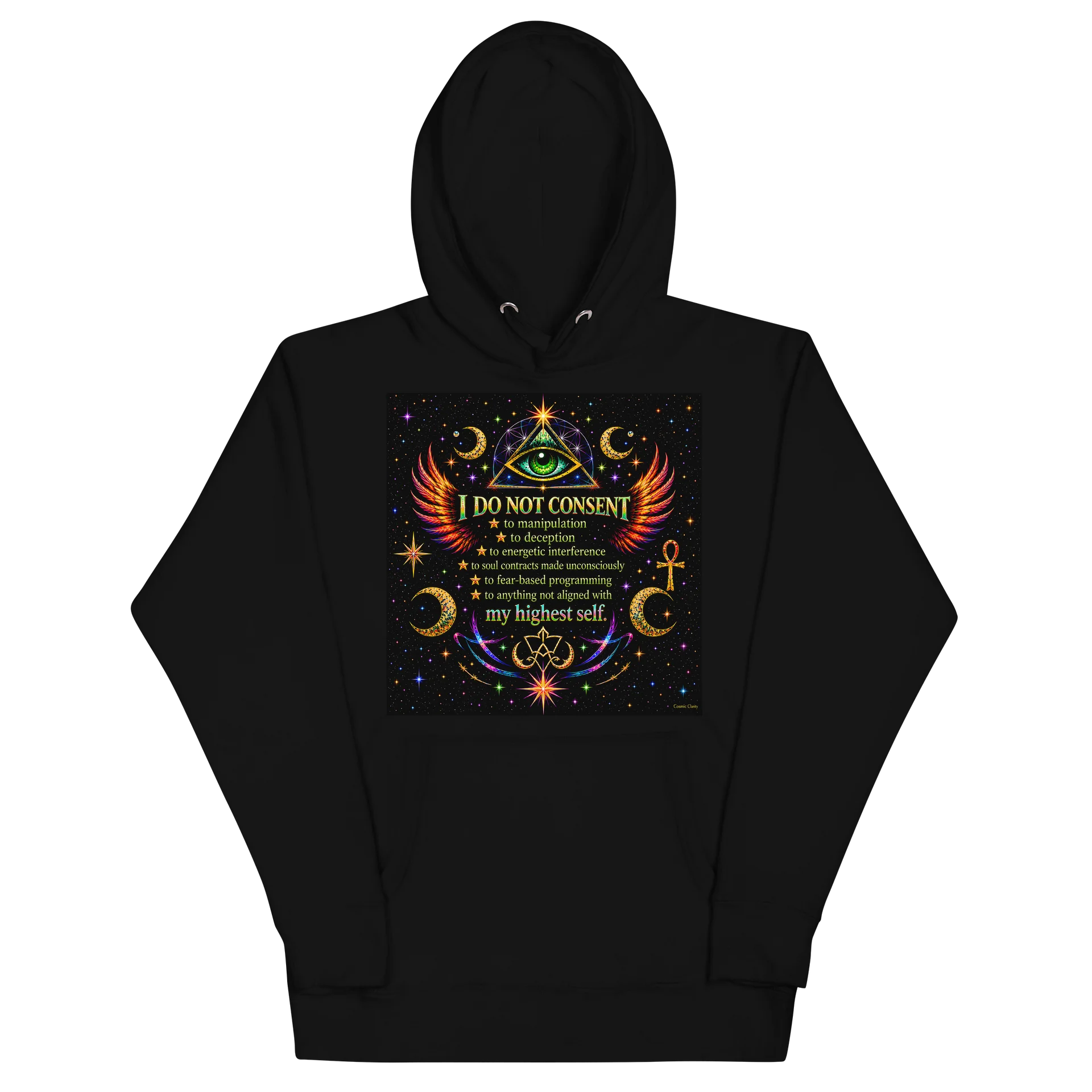 I Do Not Consent -Patch Hoodie product image (2)