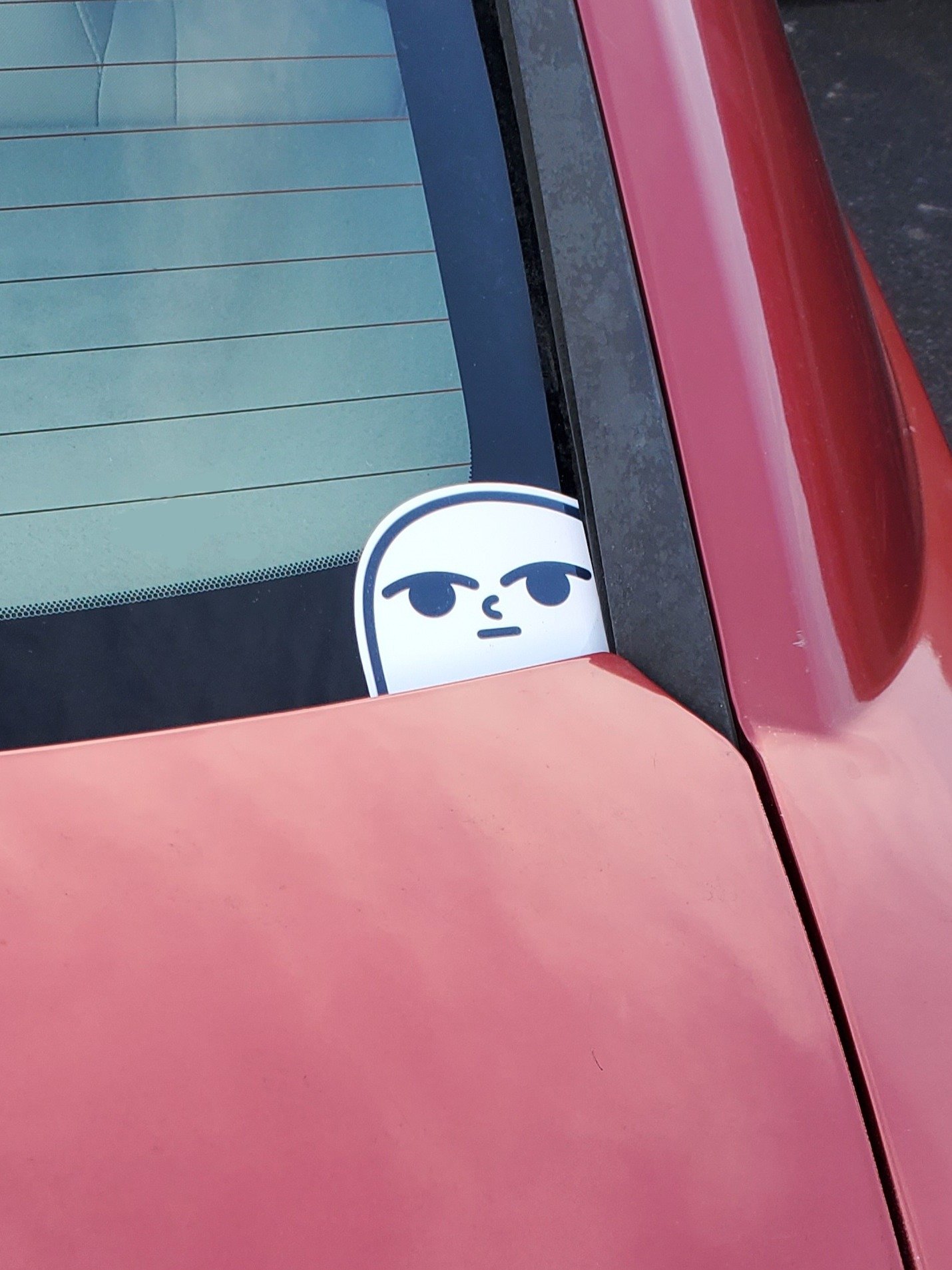 Disapproving Car Sticker product image (2)