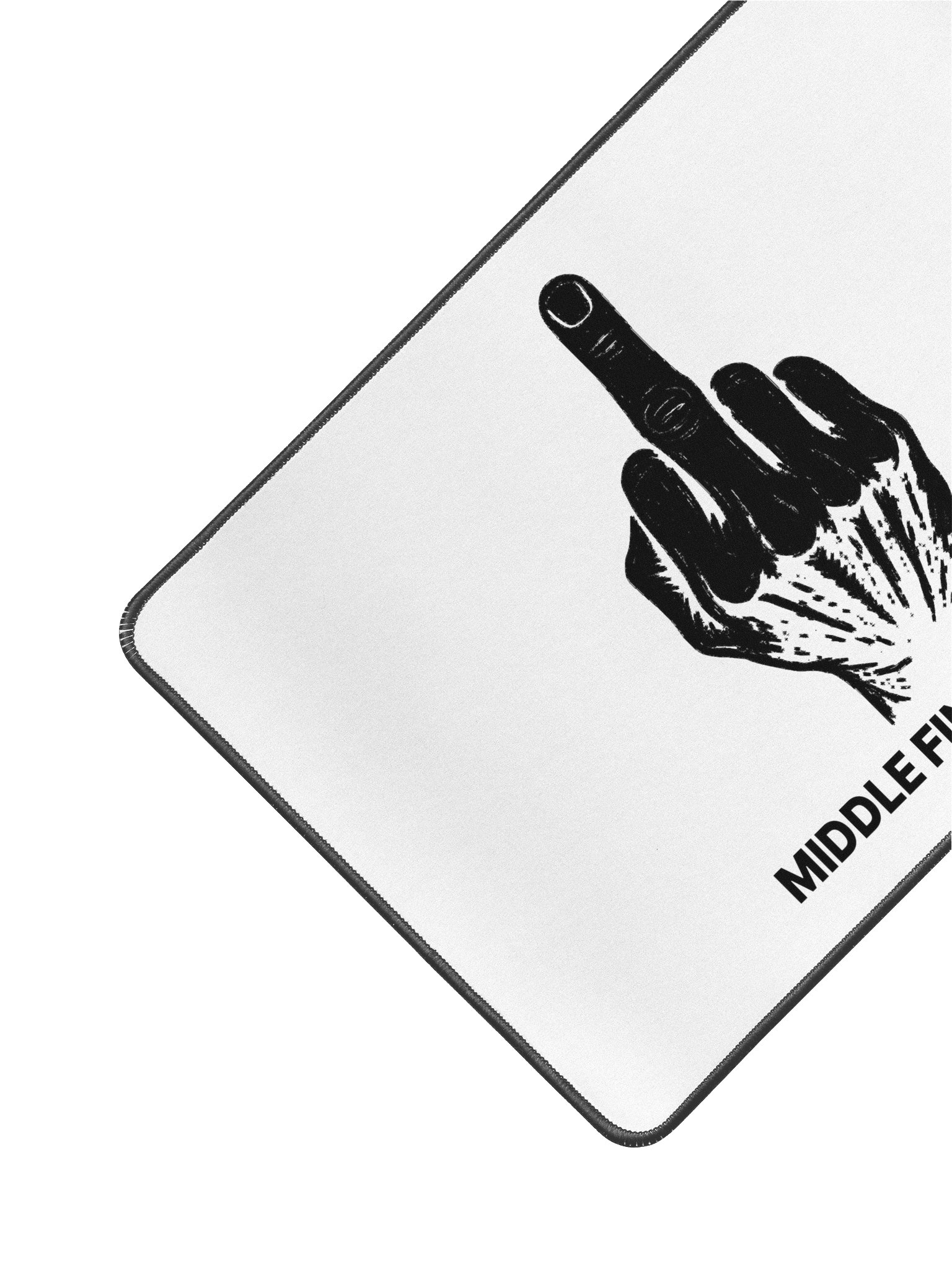 No ShopCo Middle Finger Desk Mat product image (2)