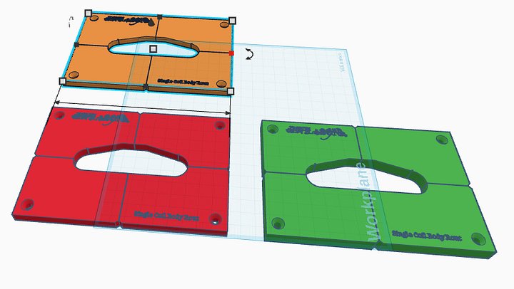 Guitar Single Coil Pickup (Stratocaster Style) Routing Template (3D Print File) product image (2)
