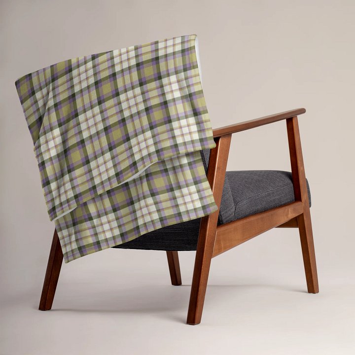 Light FVW Tartan | Throw Blanket product image (2)