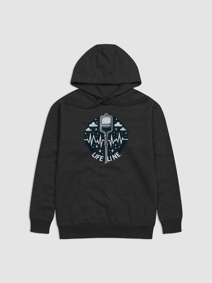 Lifeline EKG Unisex Hoodie product image (4)