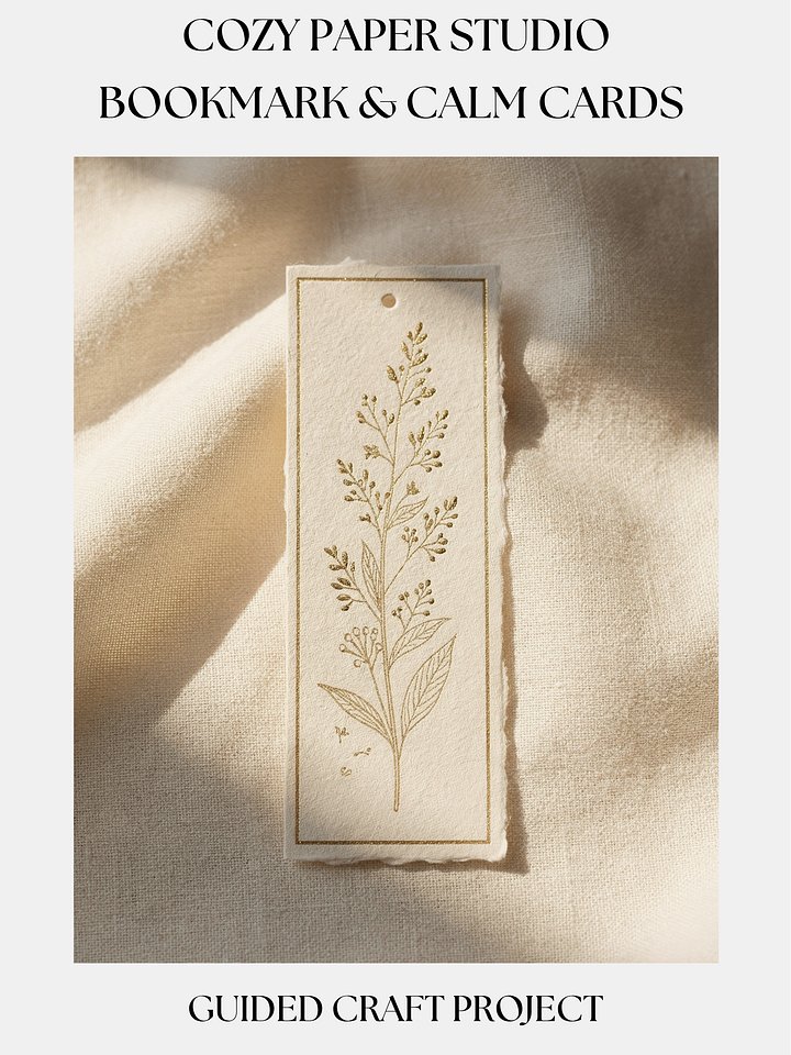Bookmark & Calm Cards Craft Project product image (1)