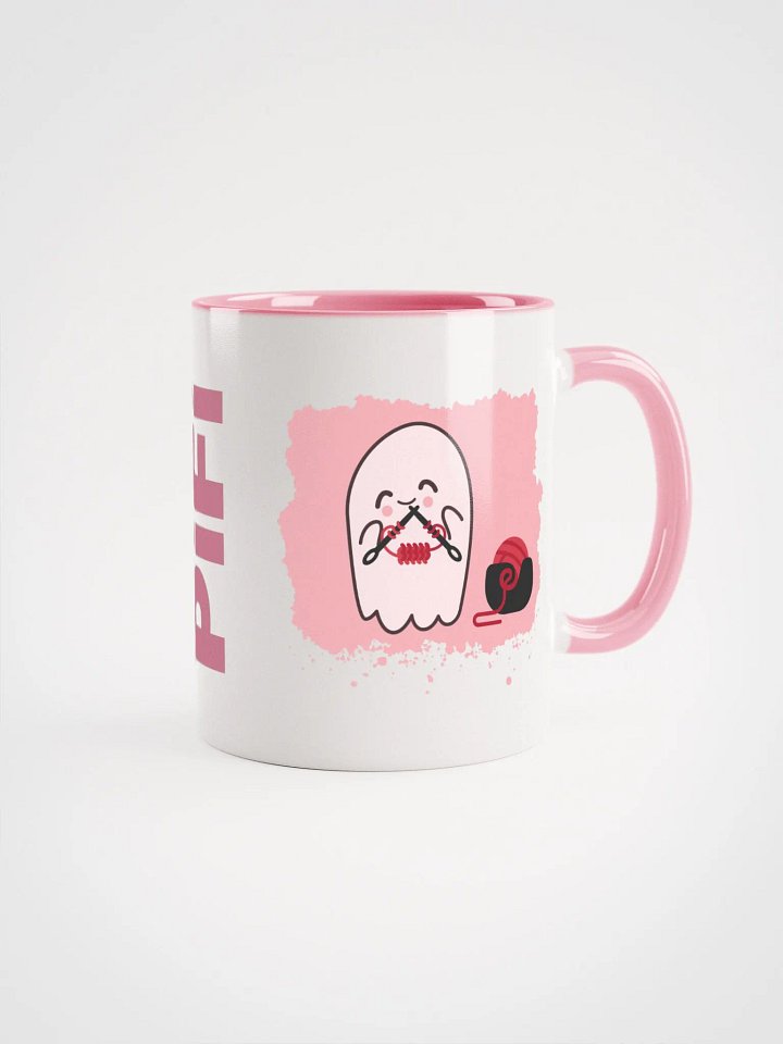 Ghost Hero Crocheting Ceramic Mug product image (1)