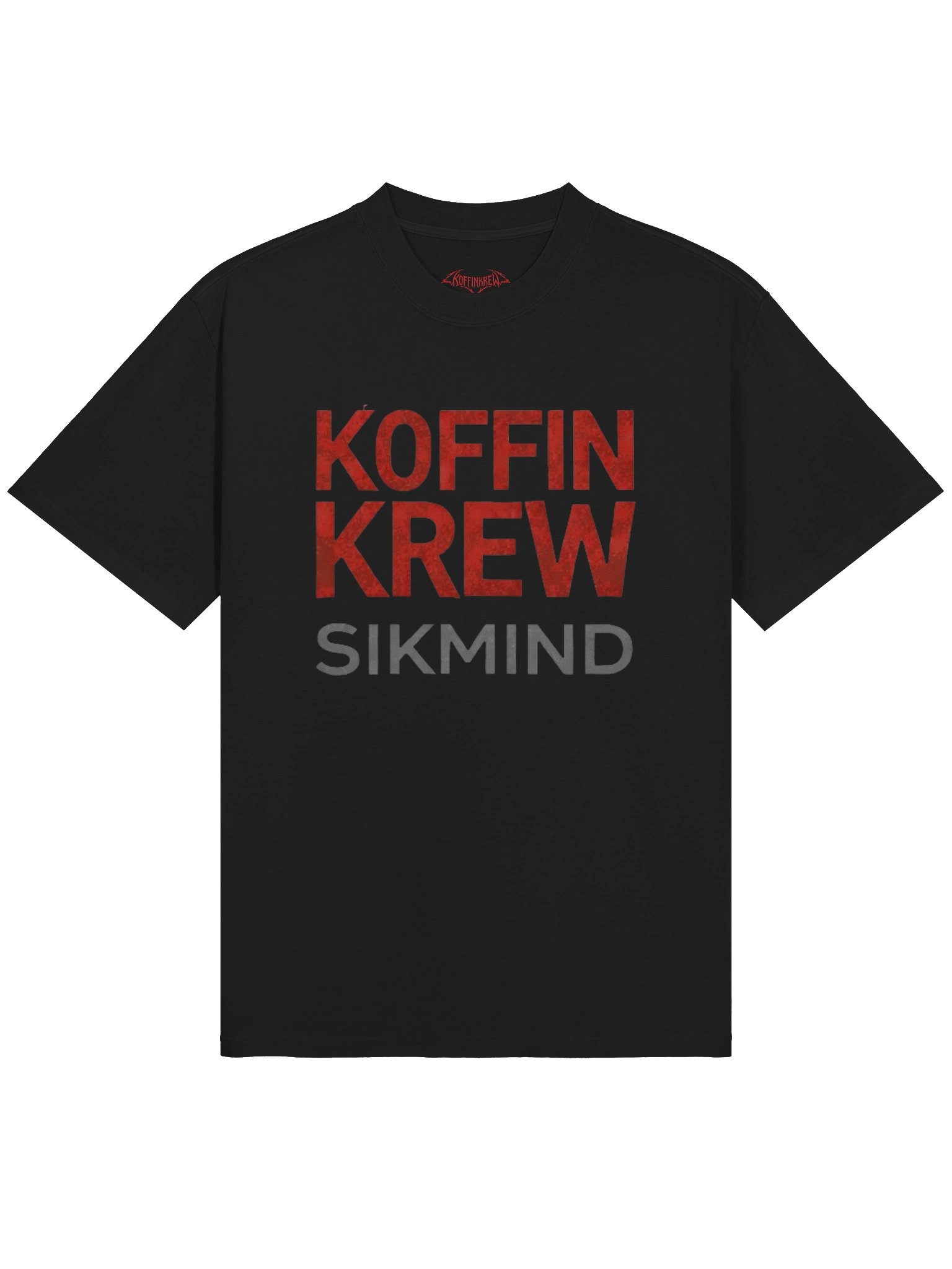 Sik - Krew Oversized Faded Tee product image (1)