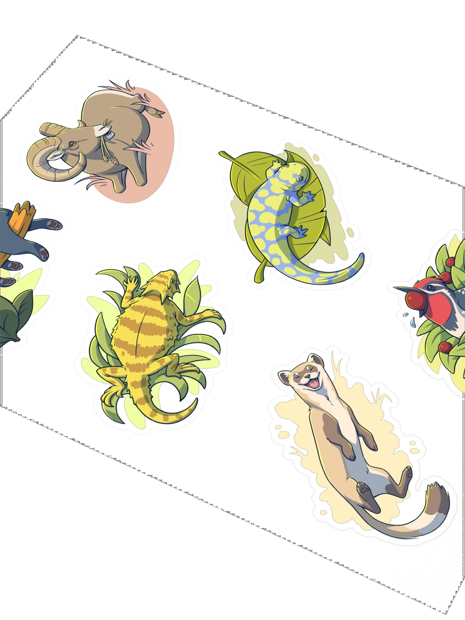 Animals of the Navajo Nation Sticker Sheet #1 product image (3)