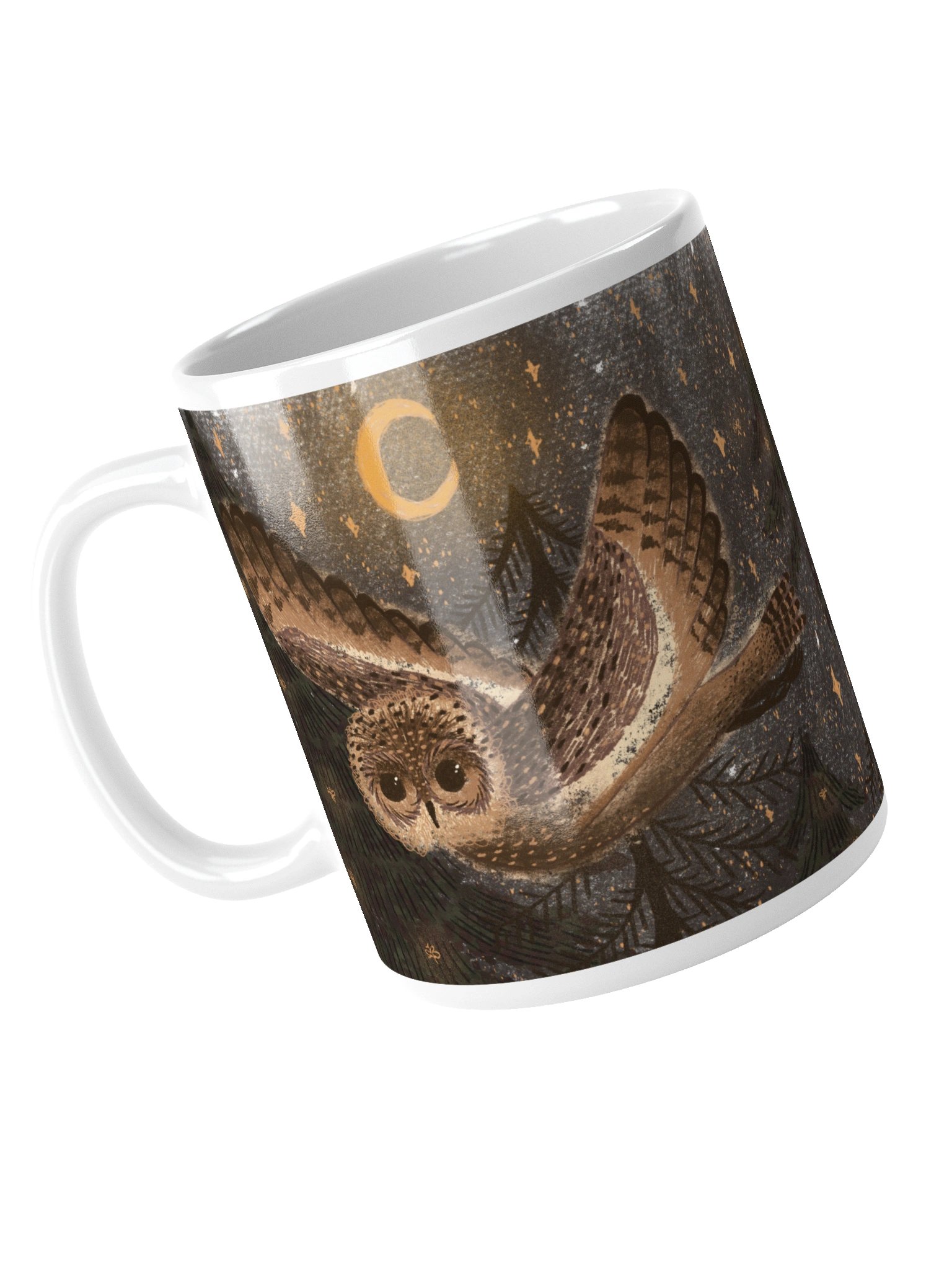 the forest owl mug product image (4)