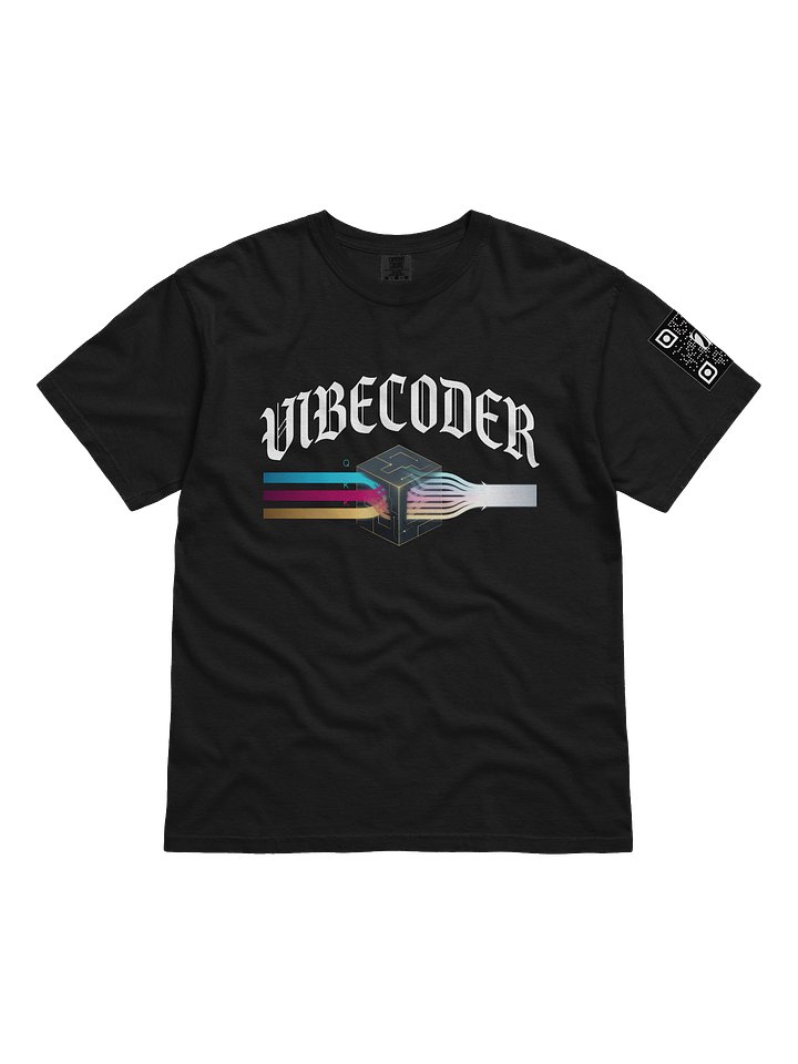 vibecoder cube t-shirt product image (1)