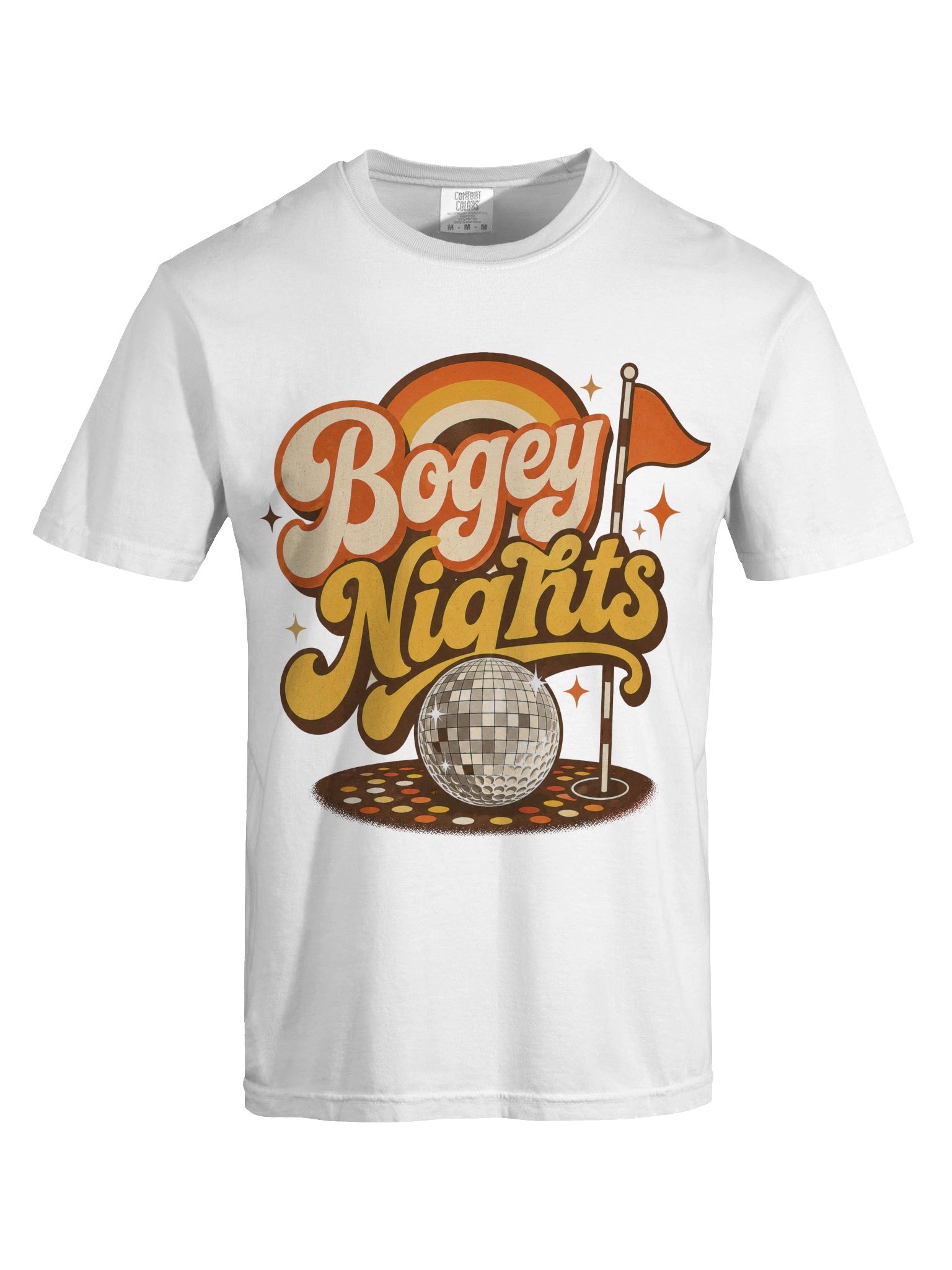 Bogey Nights Comfort Colors Golf T-Shirt product image (15)