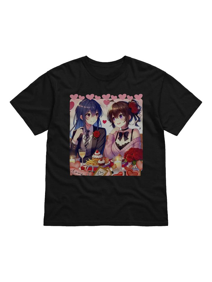 Romantic Anime Dining T-Shirt product image (1)