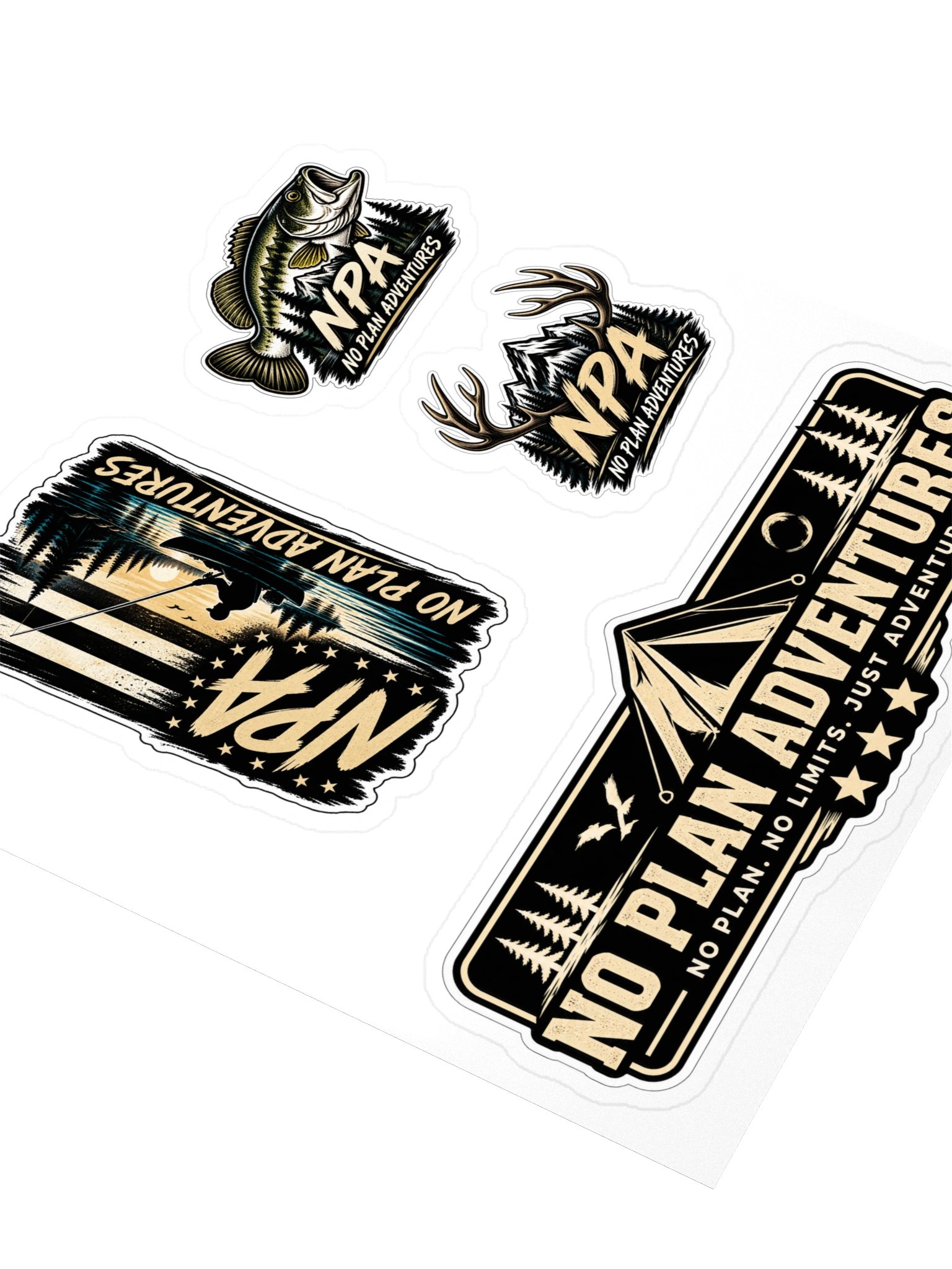 No Plan Adventures Sticker Pack product image (3)