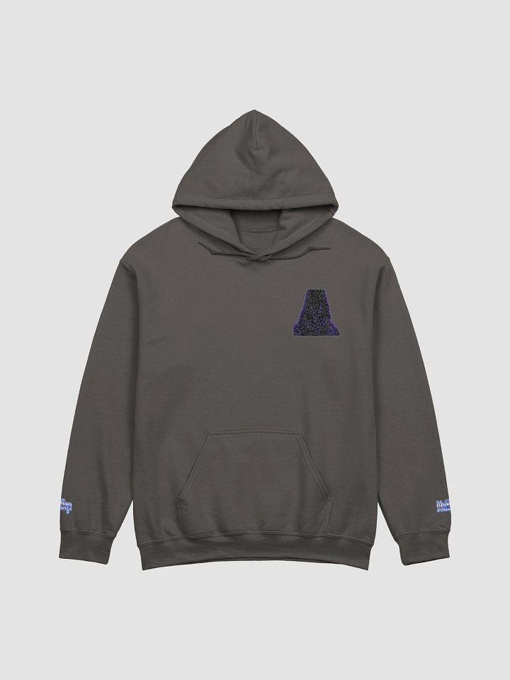 D3a1hXSaga – Neon Reaper Drift Classic Hoodie - Charcoal Edition product image (1)