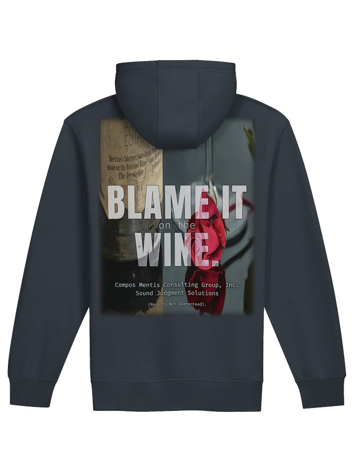 Blame It on the Wine Compos Mentis Zip Hoodie product image (17)