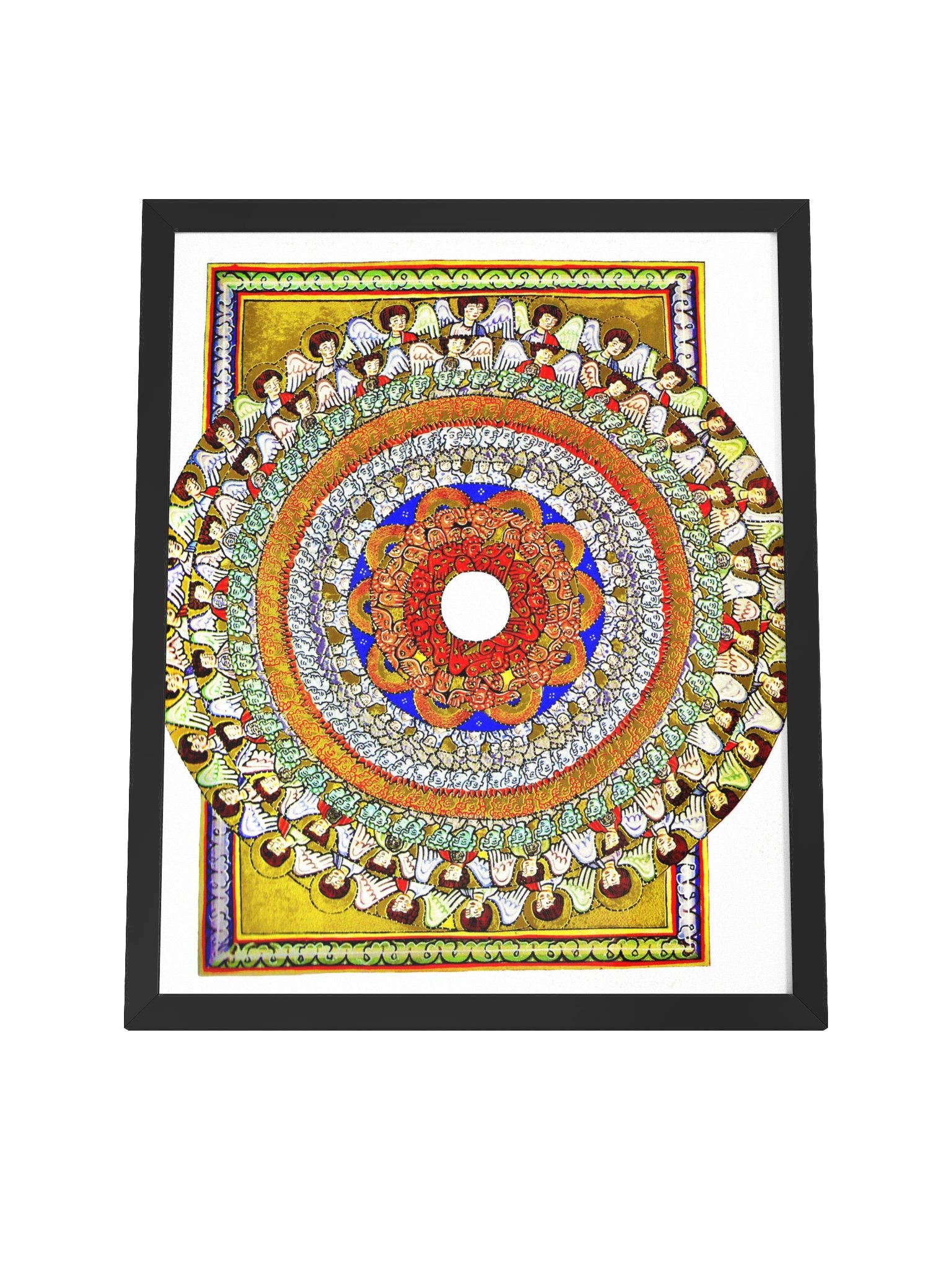 Angels (Scivias I.6: The Choirs of Angels) — Large Framed Matte Poster product image (8)