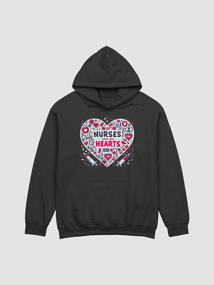 Big Heart Nurses - Medical Icons Hoodie product image (4)