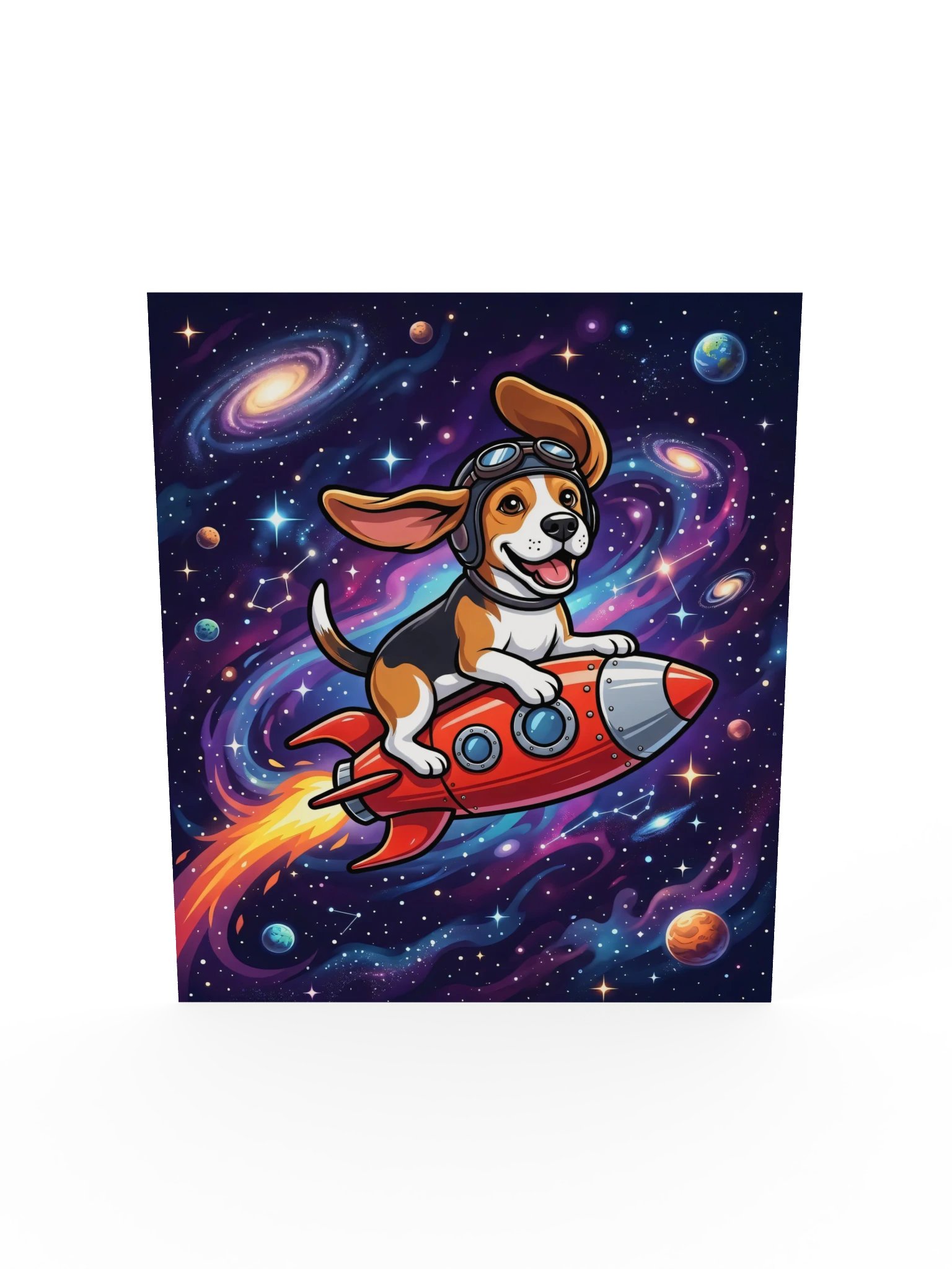 Rocket Beagle Poster product image (19)