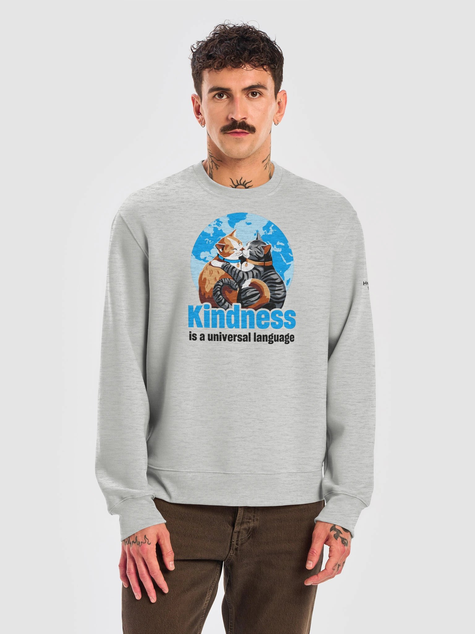Kindness is a universal language - Sweatshirt product image (5)