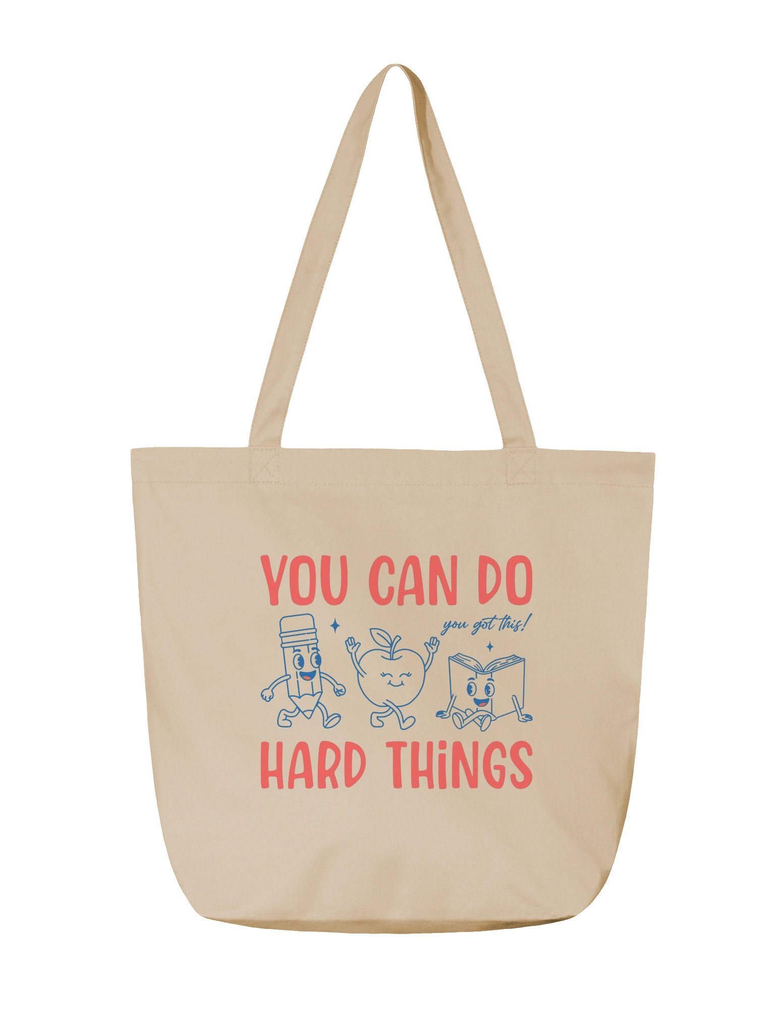 Teacher Bag You Can Do Hard Things Tote product image (2)