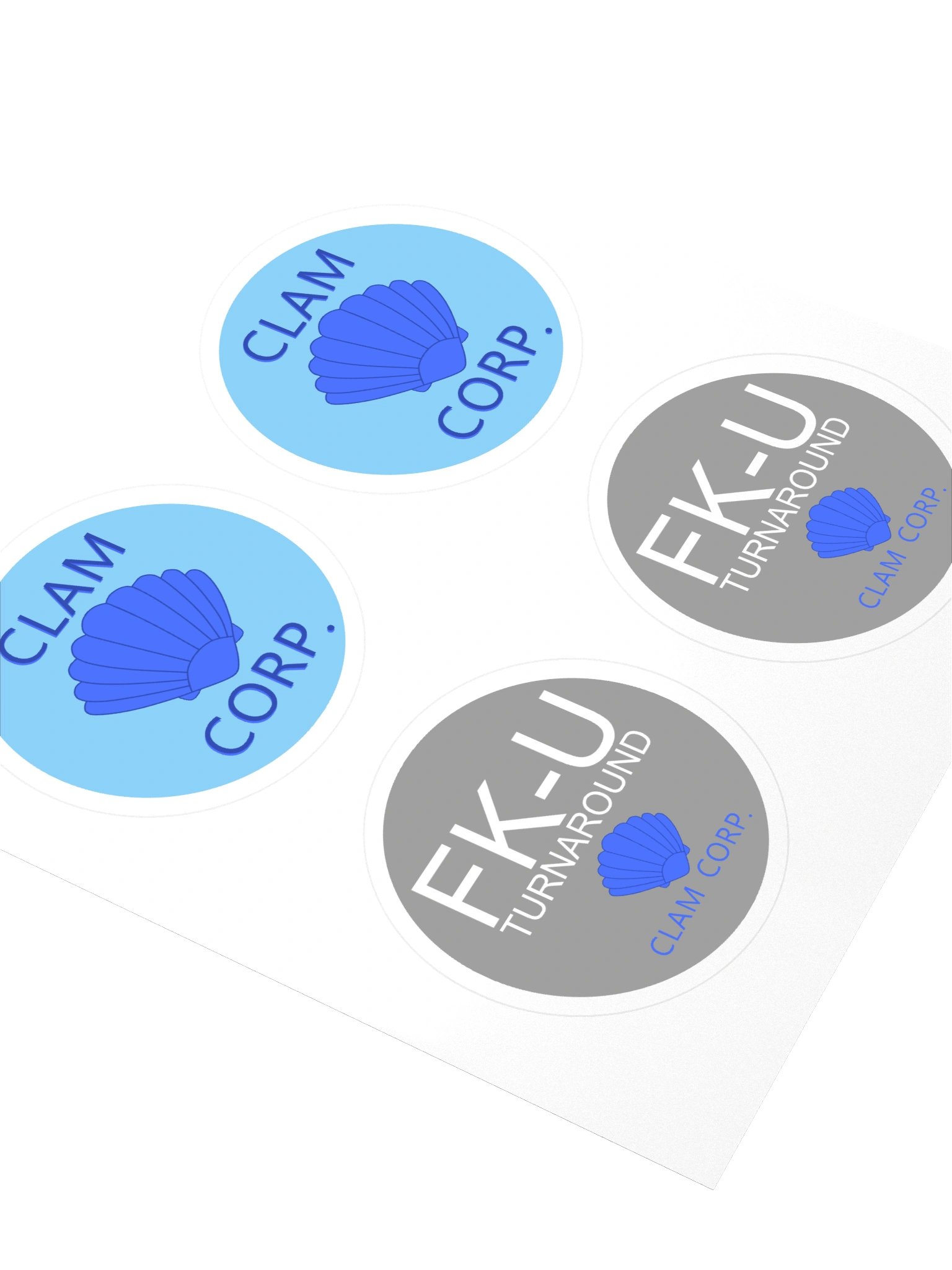 Clam Corp Stickers product image (3)