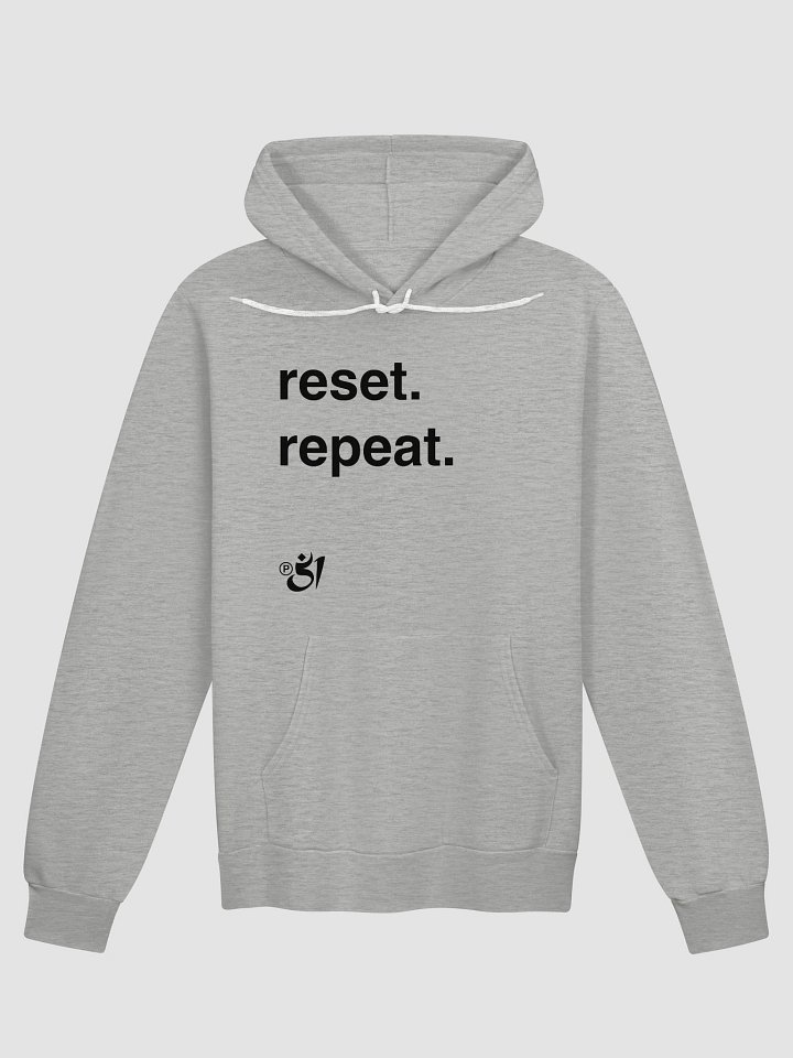 reset. repeat. hoodie product image (1)