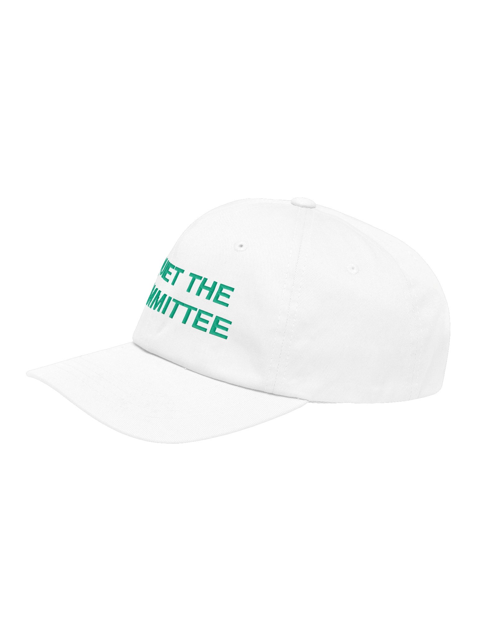 Quiet the Committee Cap - White product image (3)