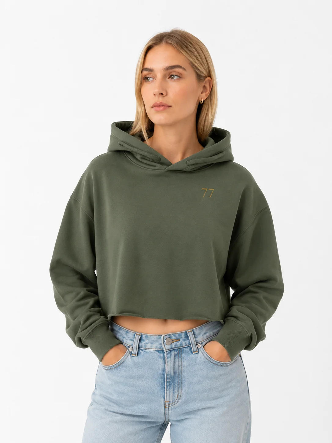 INFP Women’s Crop Hoodie – The Mediator | 77Scenarios product image (1)