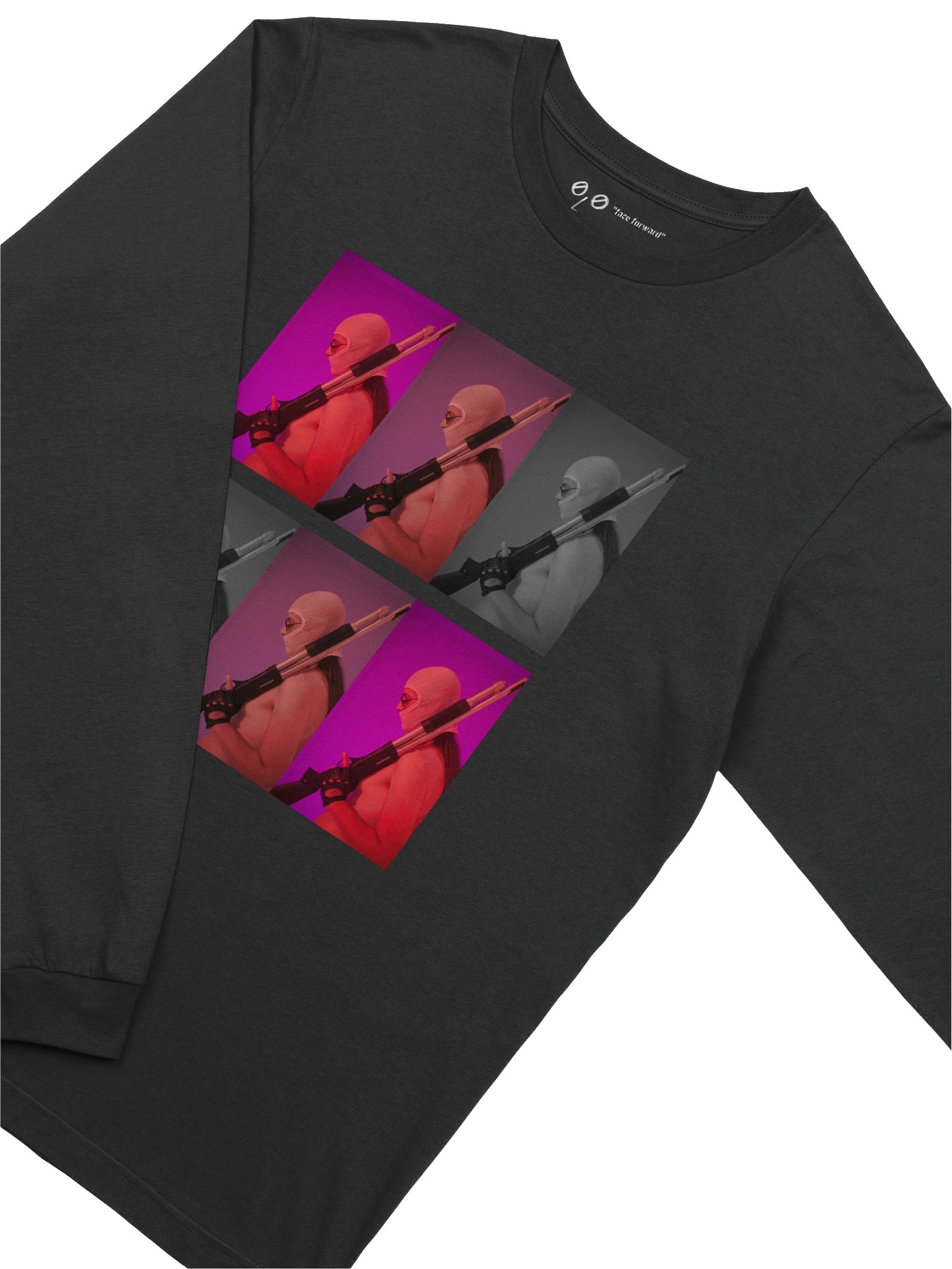 "glamour shots" long-sleeve tee product image (2)