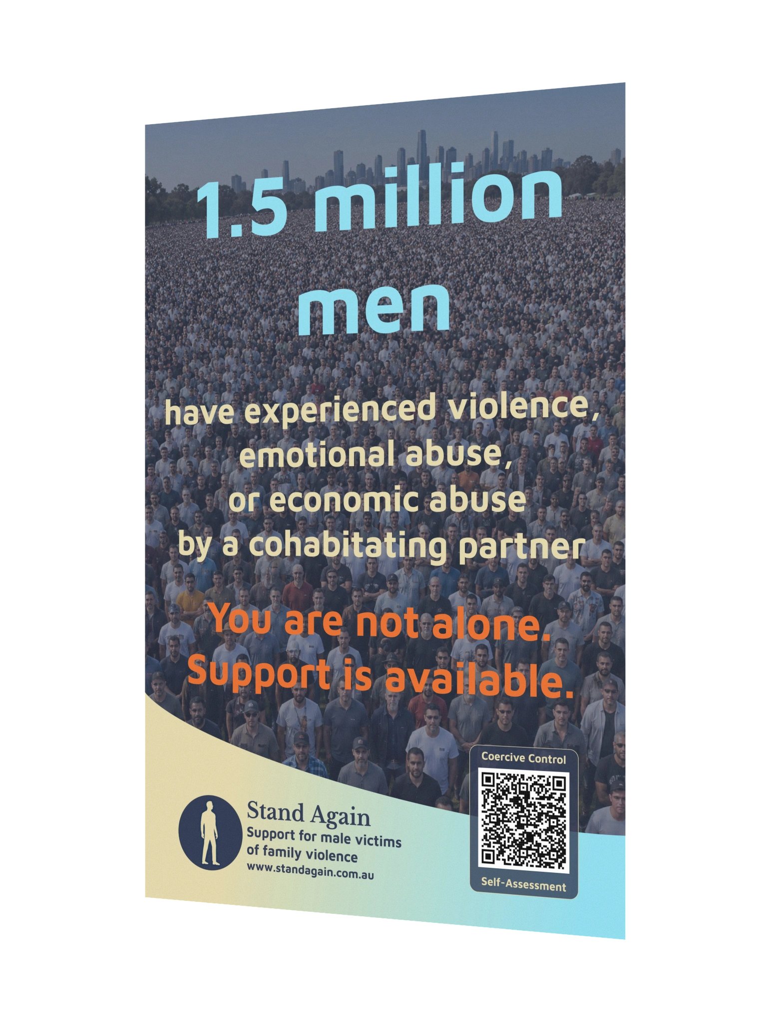 Poster E: "1.5 Million Men" product image (3)