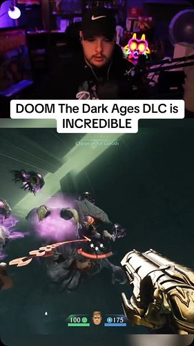 DOOM The Dark Ages DLC was INCREDIBLE! 
#gaming #funny #reaction #clips #doom