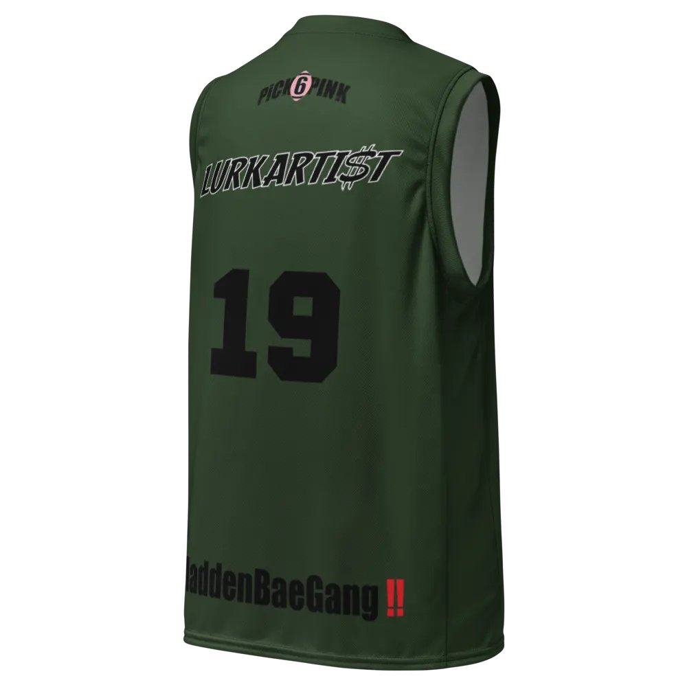 Madden Bae Jersey 👨‍🎨 (Green+ Black Logo) product image (12)