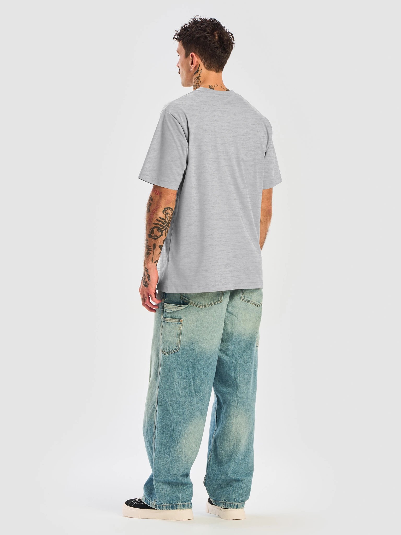 VIDANALYTICA INC Tee - Hex Dump Heather Grey product image (8)