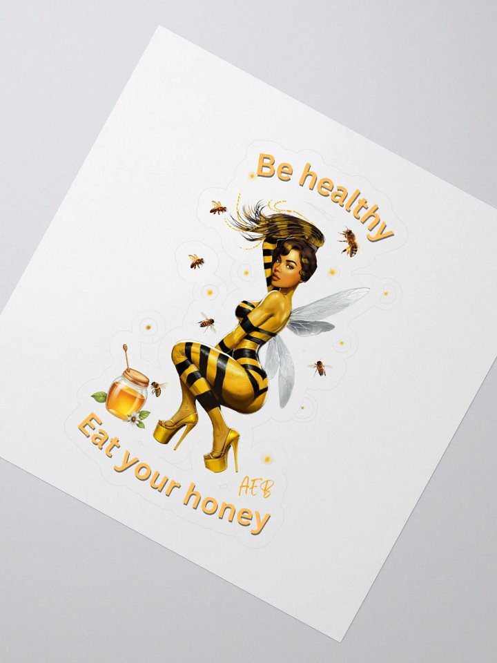 Bee-utiful Honey Kiss Cut Stickers product image (2)
