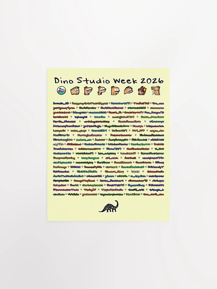 Studio Week 2026 Poster product image (1)