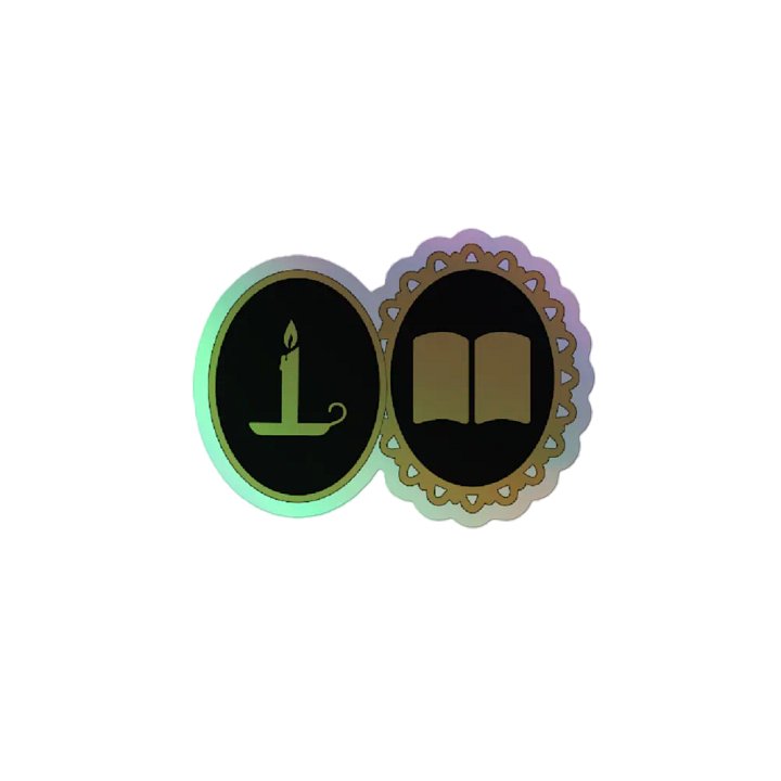 ForestCabinReads Logo Sticker product image (2)