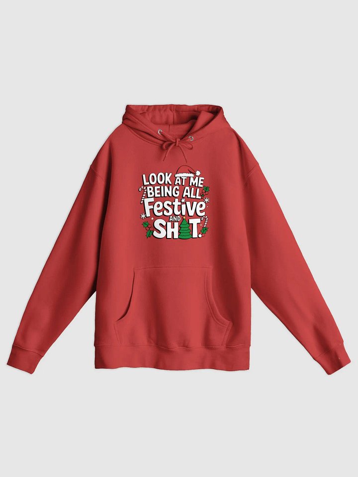 Funny Festive Vibes Premium Hoodie product image (1)