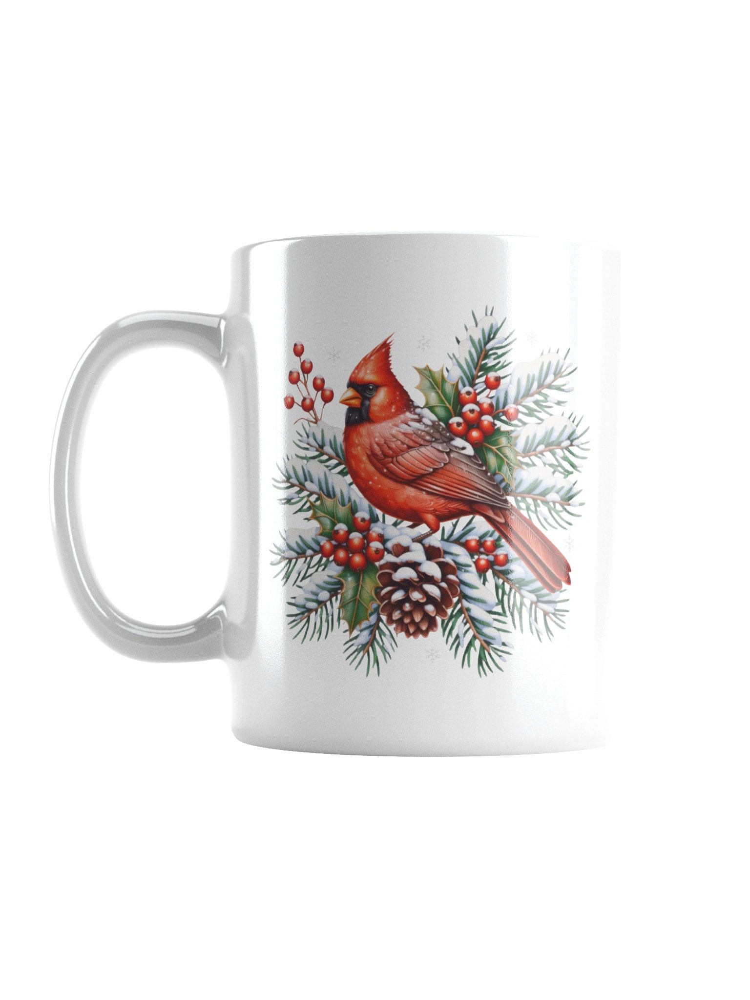 Festive Cardinal Christmas Coffee Mug product image (1)