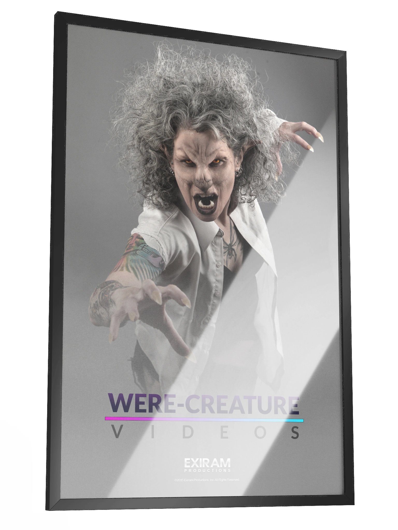 Were-Creature Videos - Framed Poster product image (2)