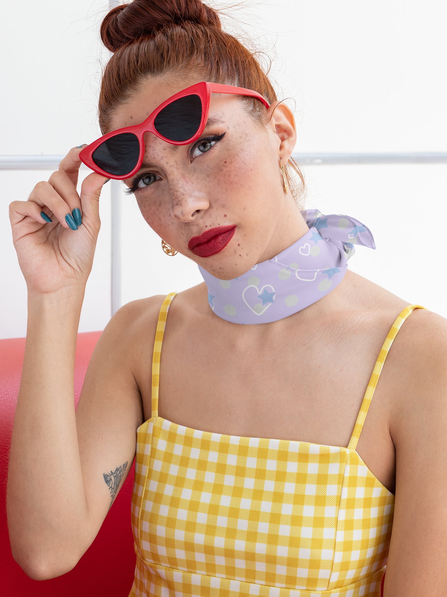 Starry Heart Bandana product image (1)