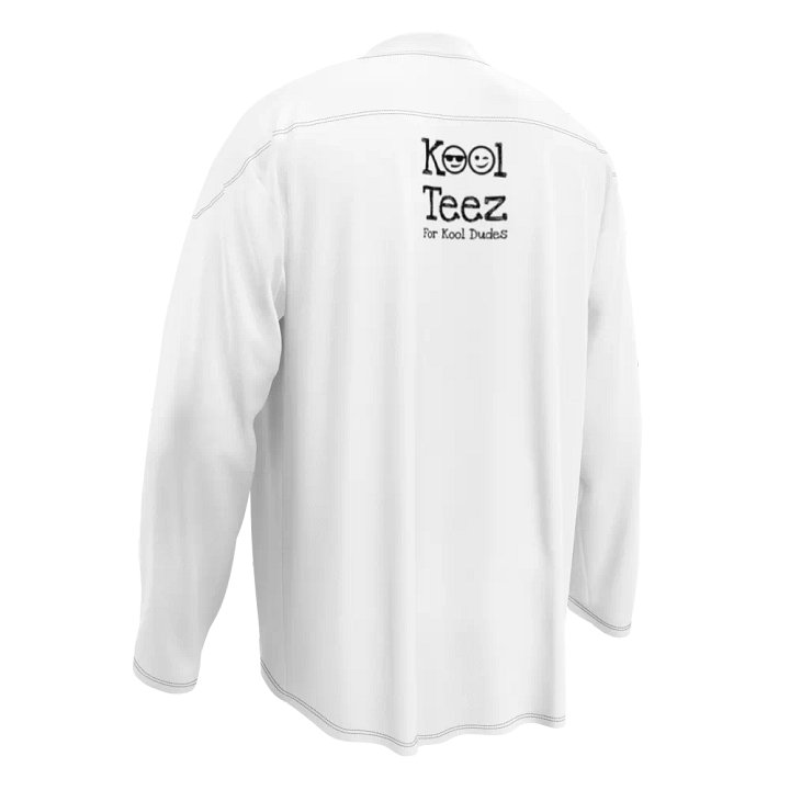 Hockey Jersey - For Kool Dudes Black product image (2)