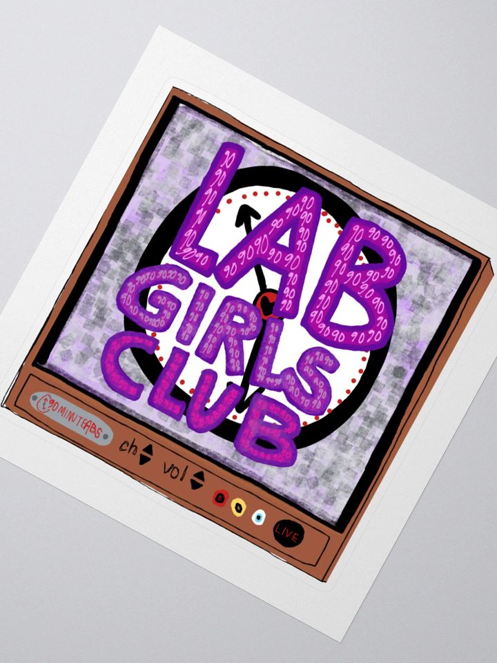 Lab Girls Club Sticker product image (6)