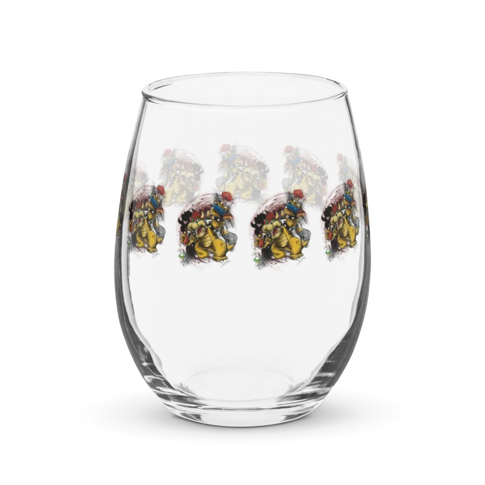 Bowser by StephyJ Stemless Wine Glass product image (2)