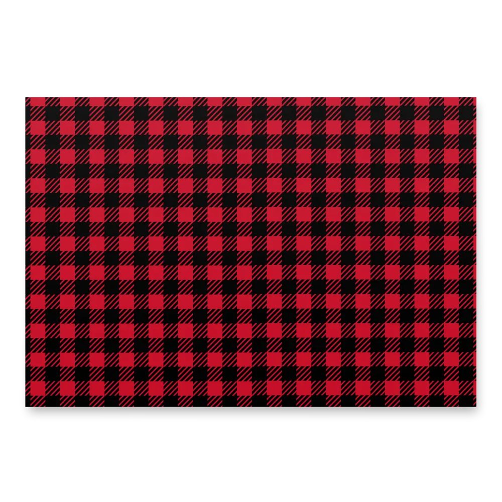 Buffalo Plaid Wrapping Paper Set product image (3)