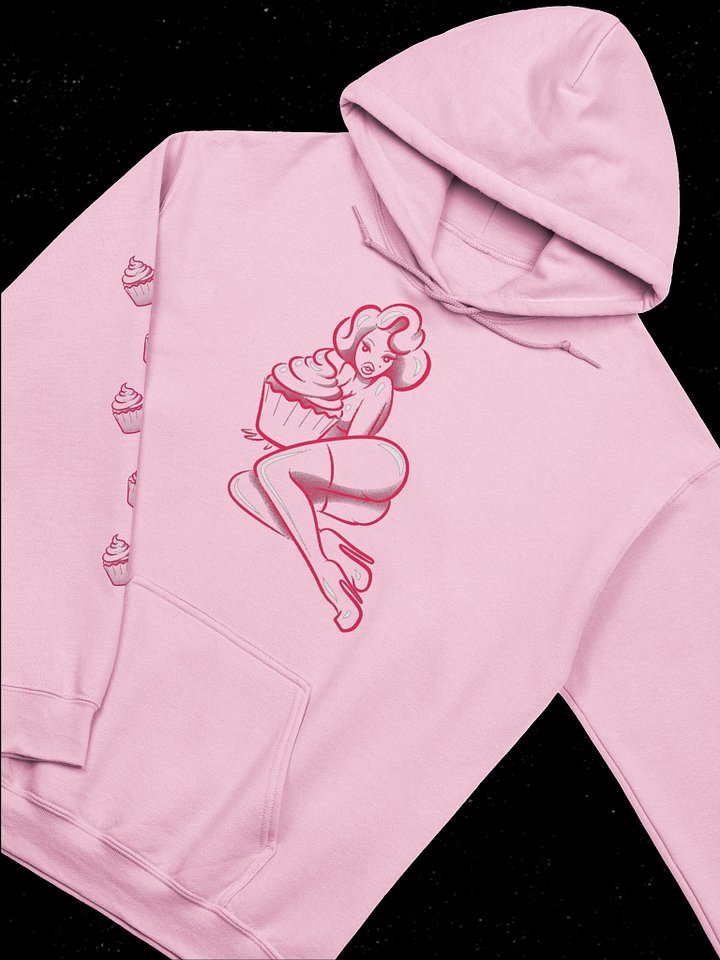 6ixblades Cupcake Pinup Hoodie product image (2)