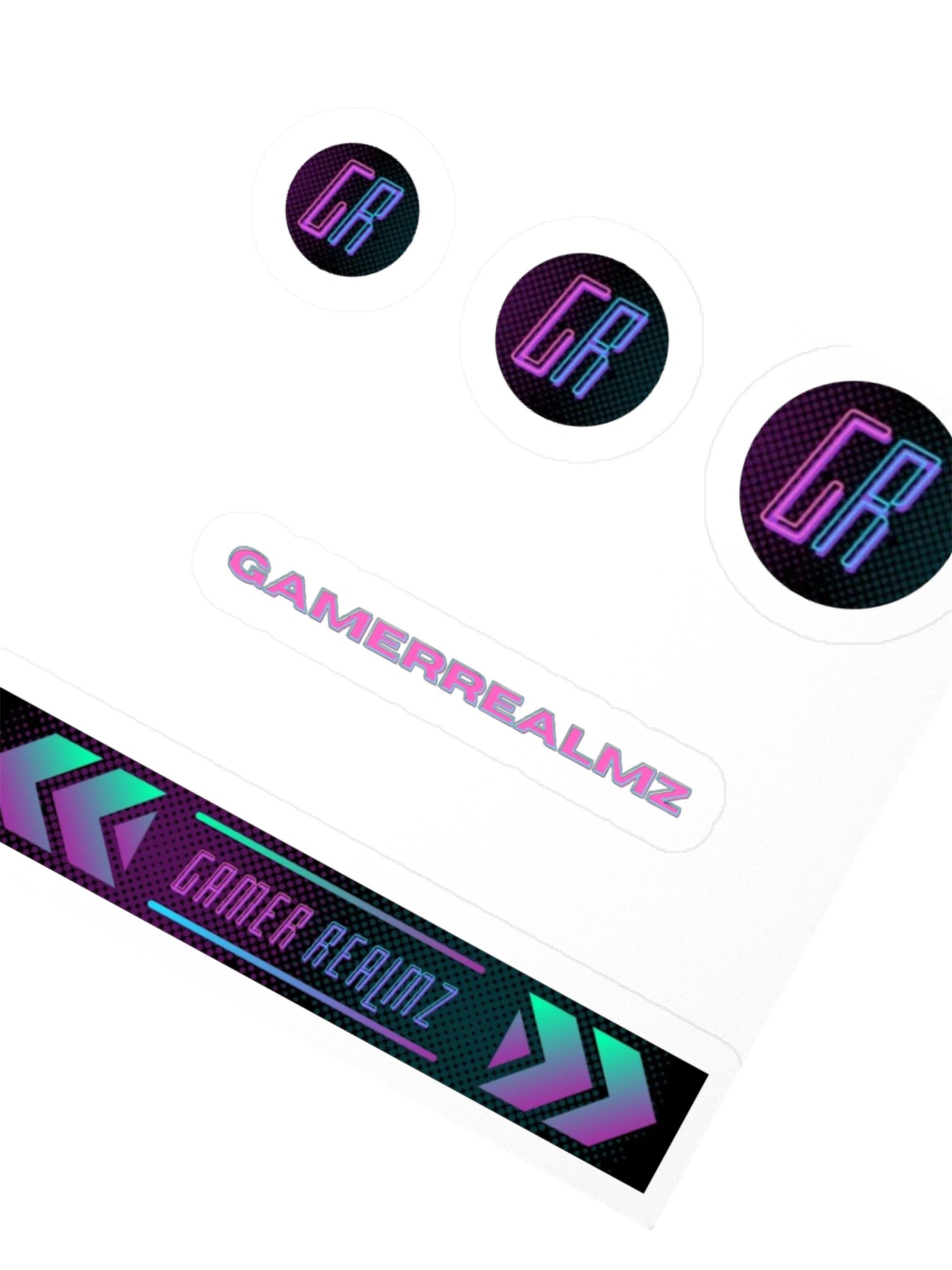 GamerRealmz Sticker Sheet product image (2)