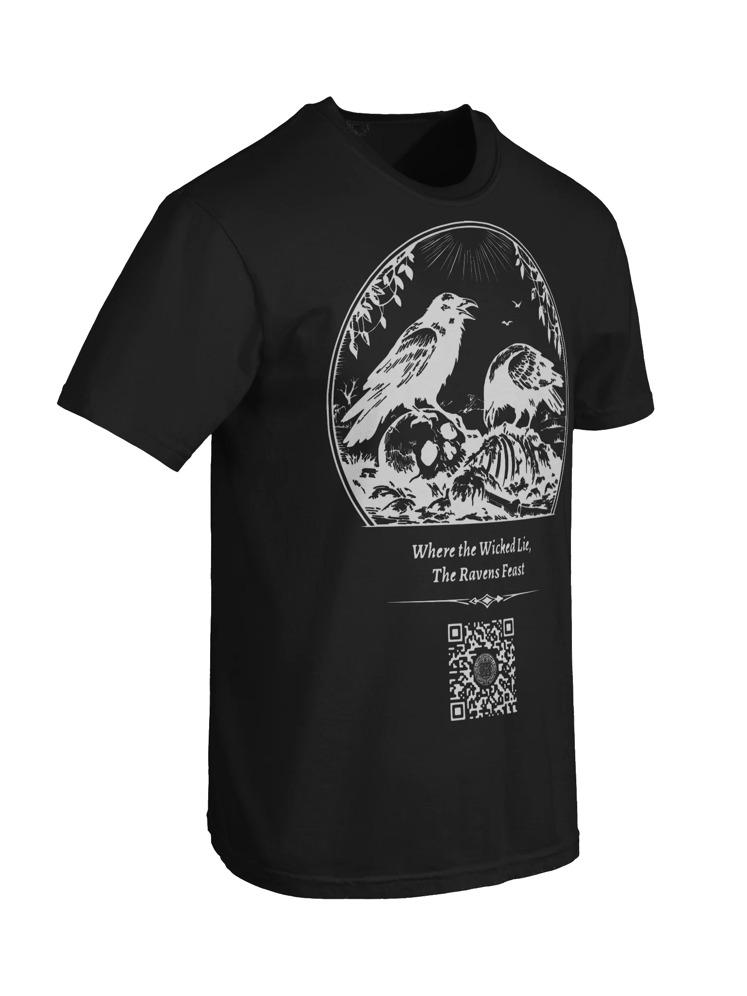 Food for Devils (White on Black/Color) product image (8)