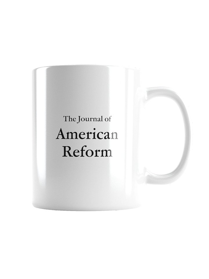 The Journal of American Reform — White Glossy Mug product image (2)