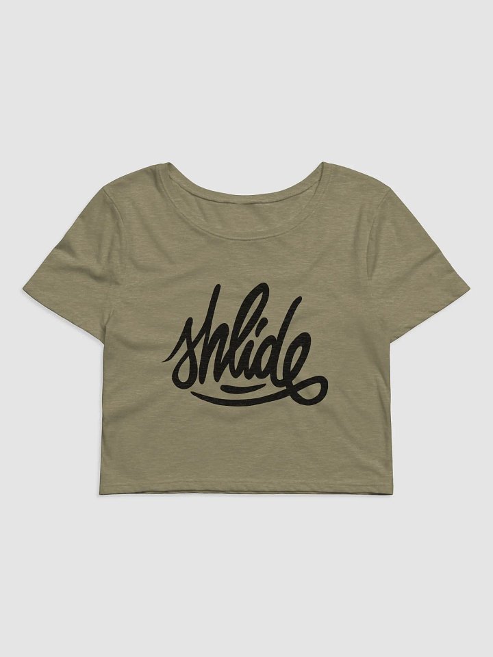 Shlide Cursive Crop top product image (1)